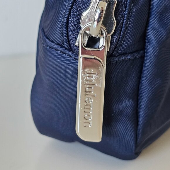 NWT LULULEMON Everywhere Belt Bag Metal Hardware 1L TRNV/SLVR Blue Silver - Picture 6 of 13